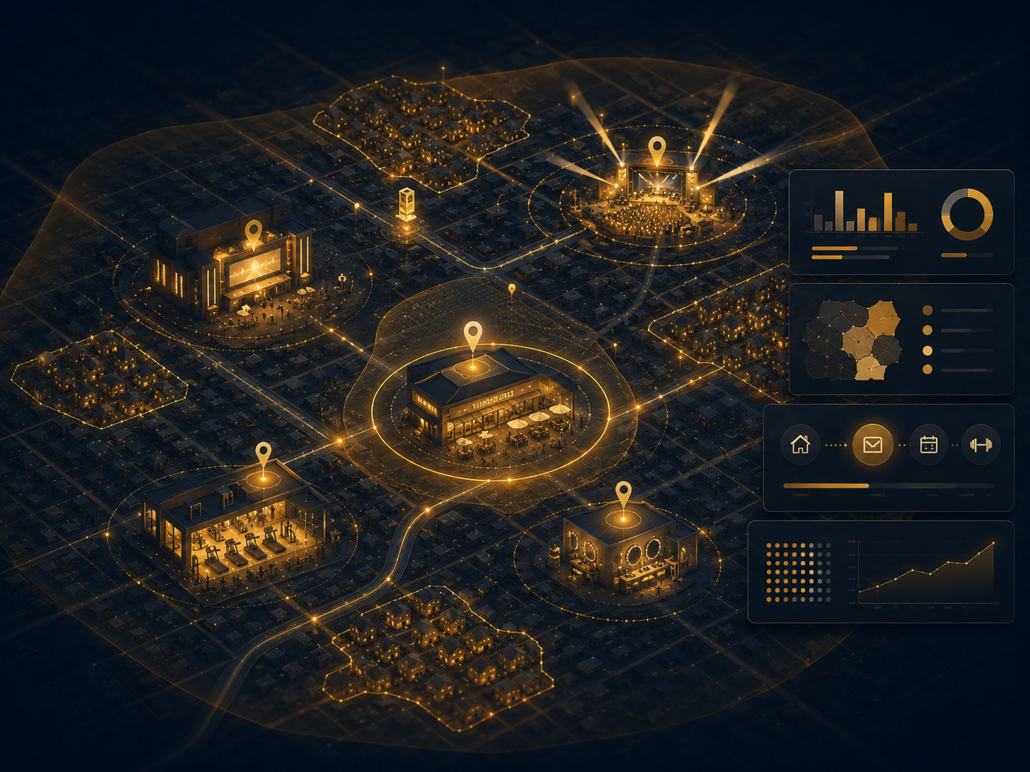 Lifestyle and local category visual with community market signals